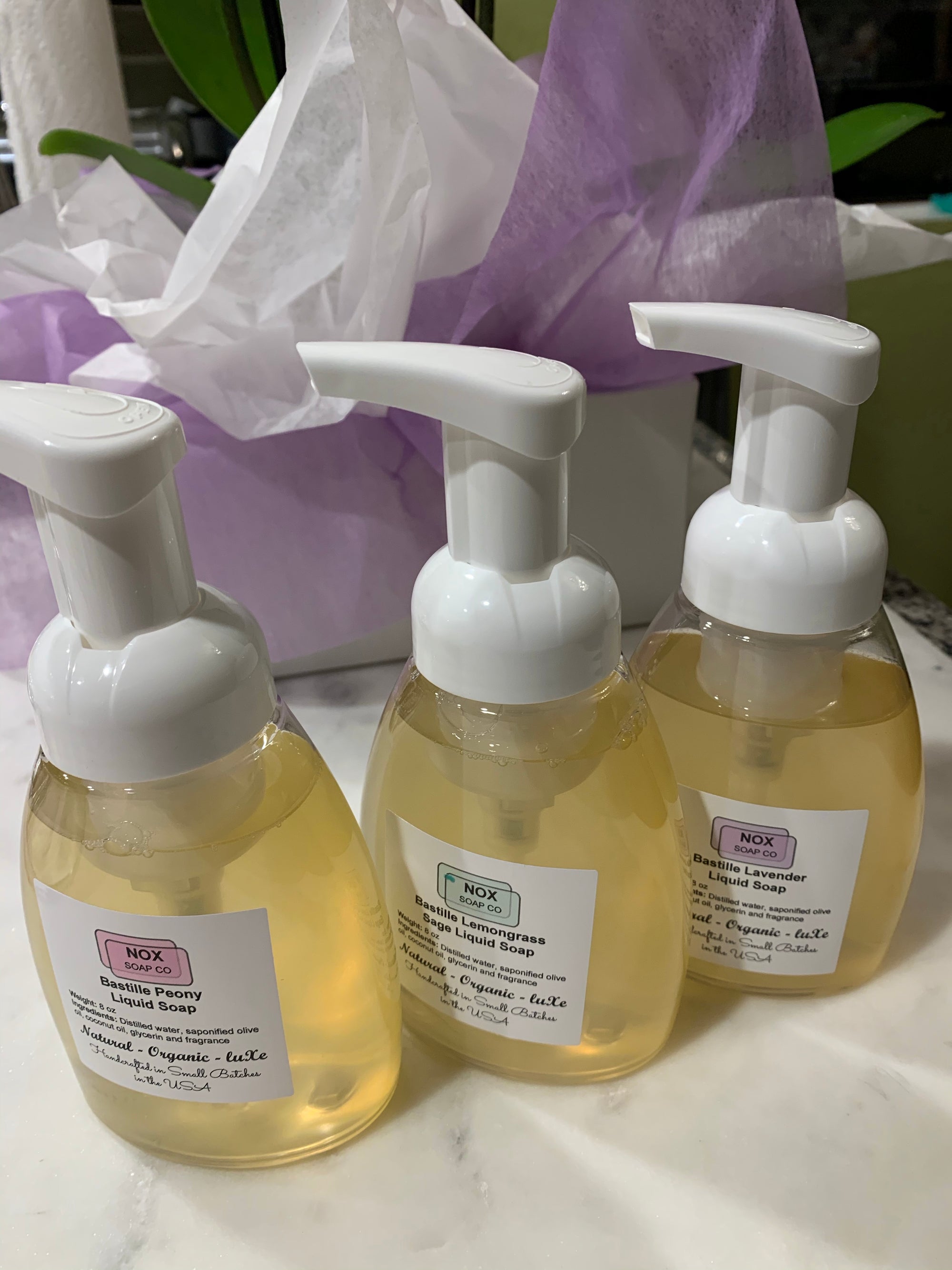 Foaming Bastille Liquid Soap