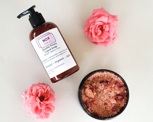 Peony Liquid Soap and Sugar Scrub