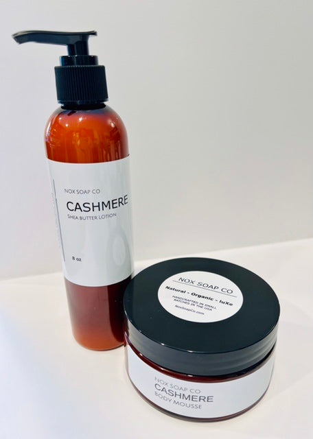 Cashmere Shea Butter Lotion and Body Mousse